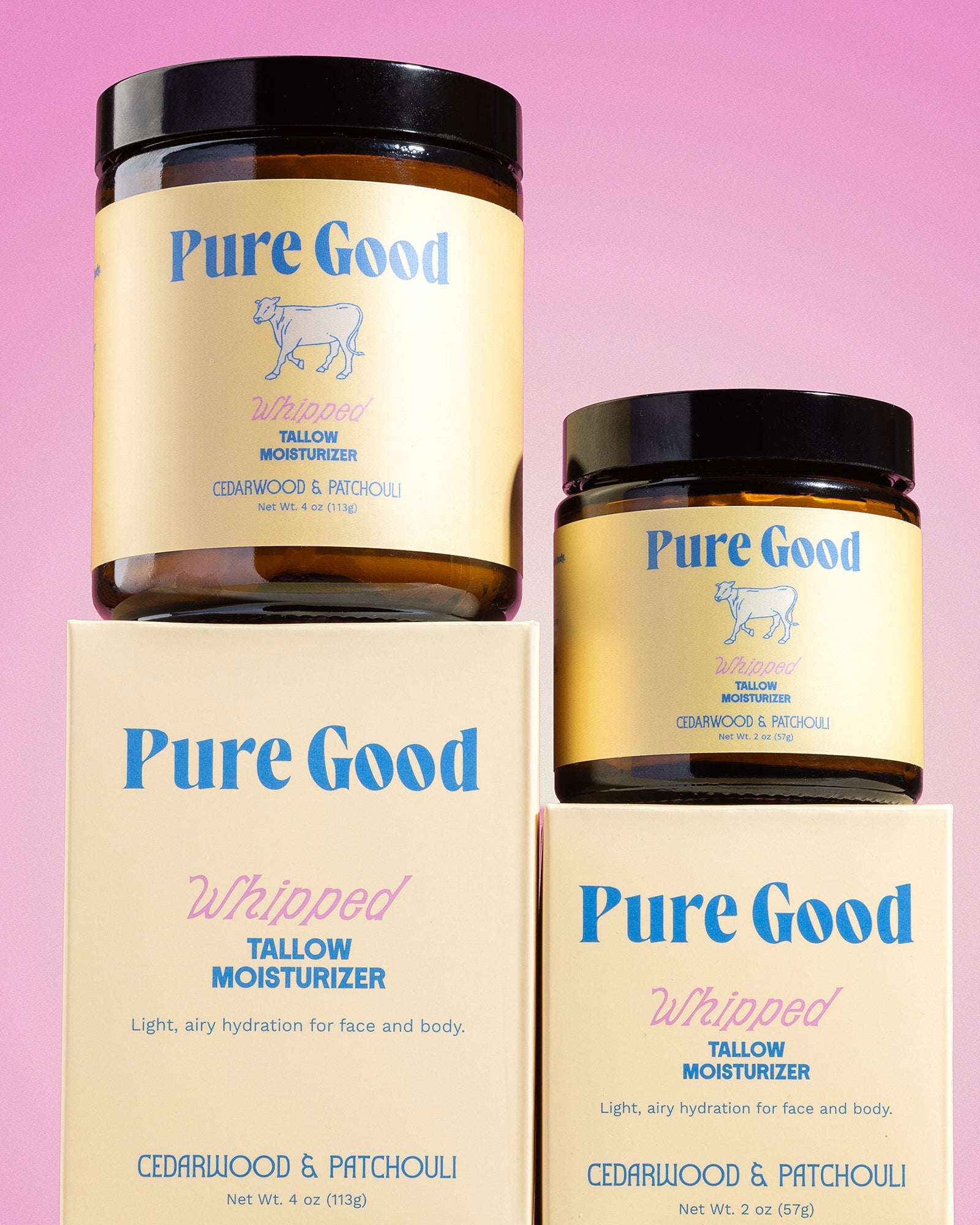 Cedarwood + Patchouli Whipped Tallow - Firming & Balancing