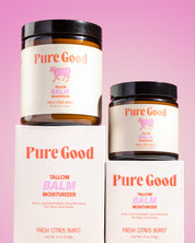 Fresh Citrus Burst Tallow Balm - Hydration and Vitamin C