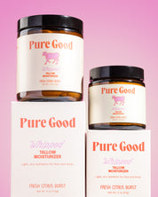 Fresh Citrus Burst Whipped Tallow - Hydration and Vitamin C