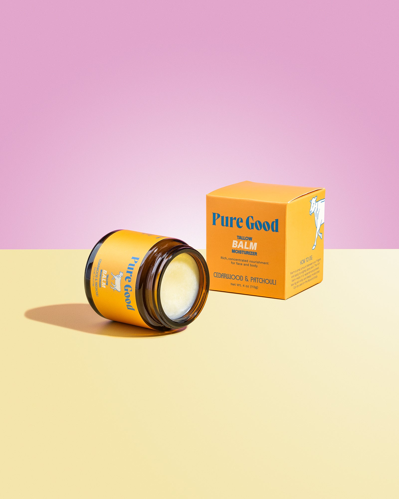 Cedarwood + Patchouli Tallow Balm - Firming & Balancing