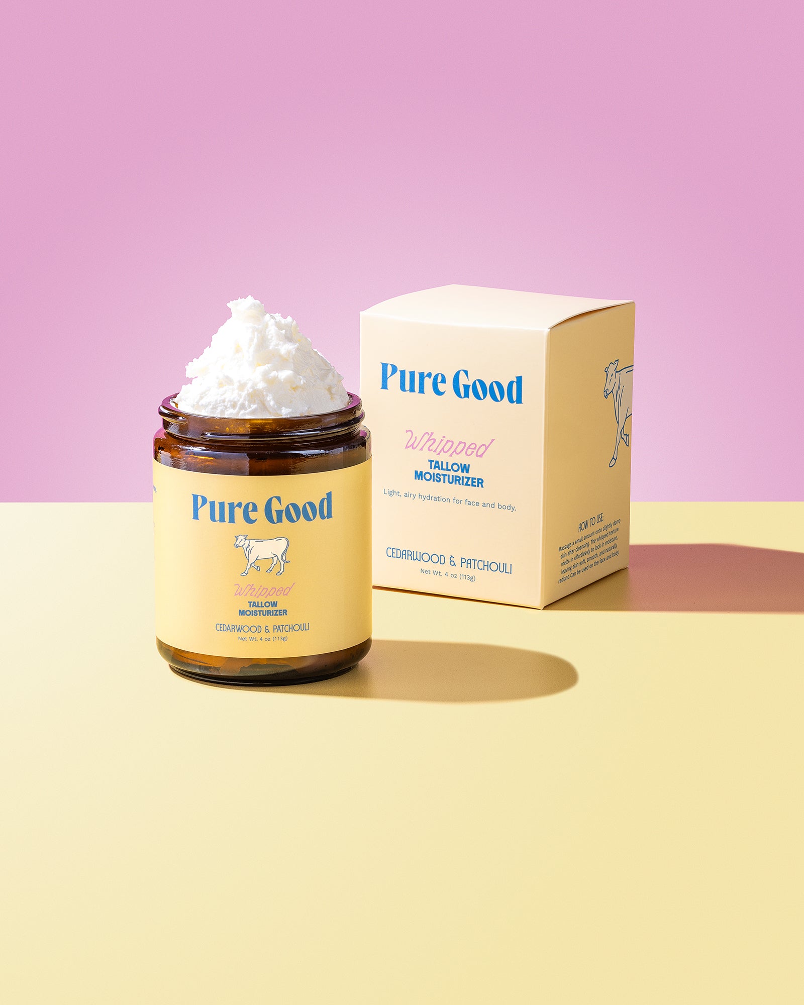 Cedarwood + Patchouli Whipped Tallow - Firming & Balancing