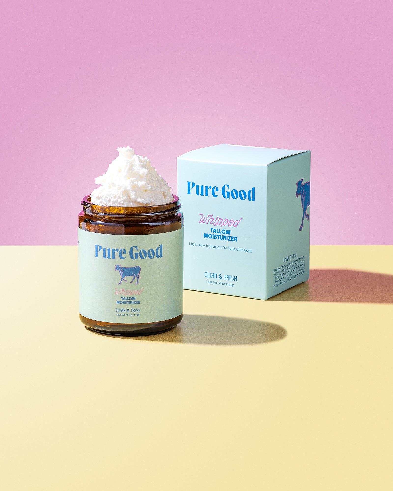 Clean & Fresh Whipped Tallow - Cleansing & Acne Prone Skin