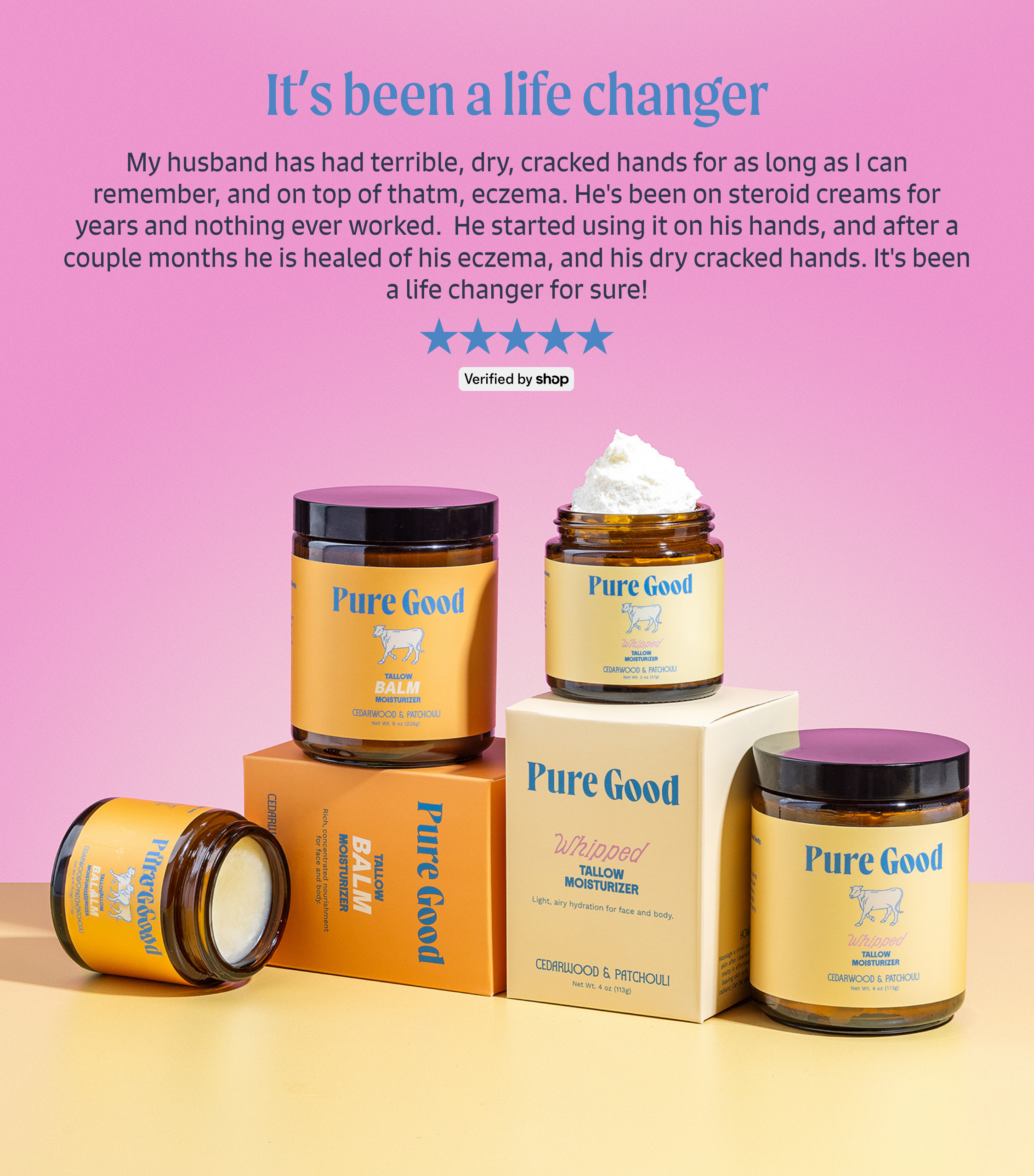 Cedarwood & Patchouli · Tallow Balm