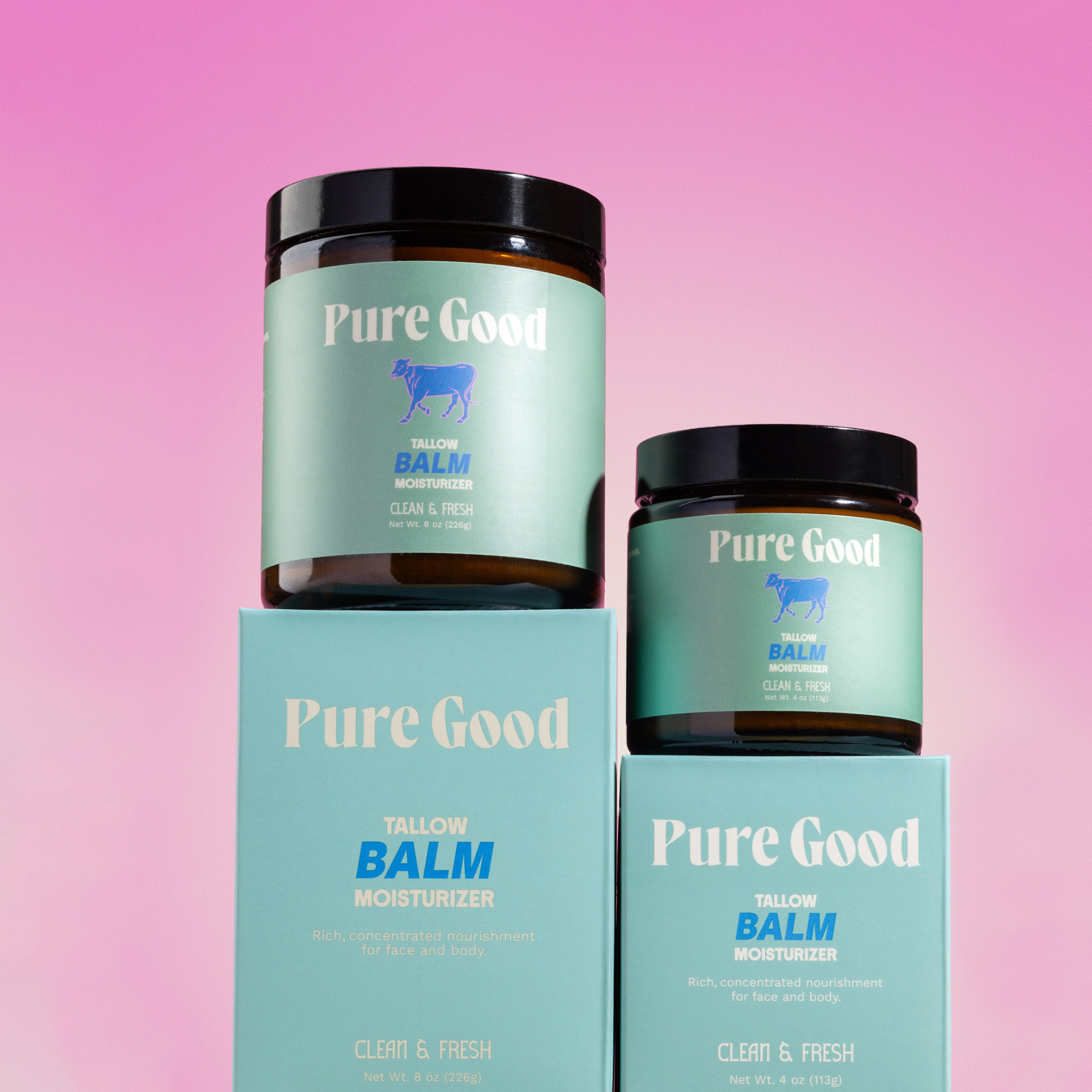 Clean & Fresh - Tallow Balm Moisturizer