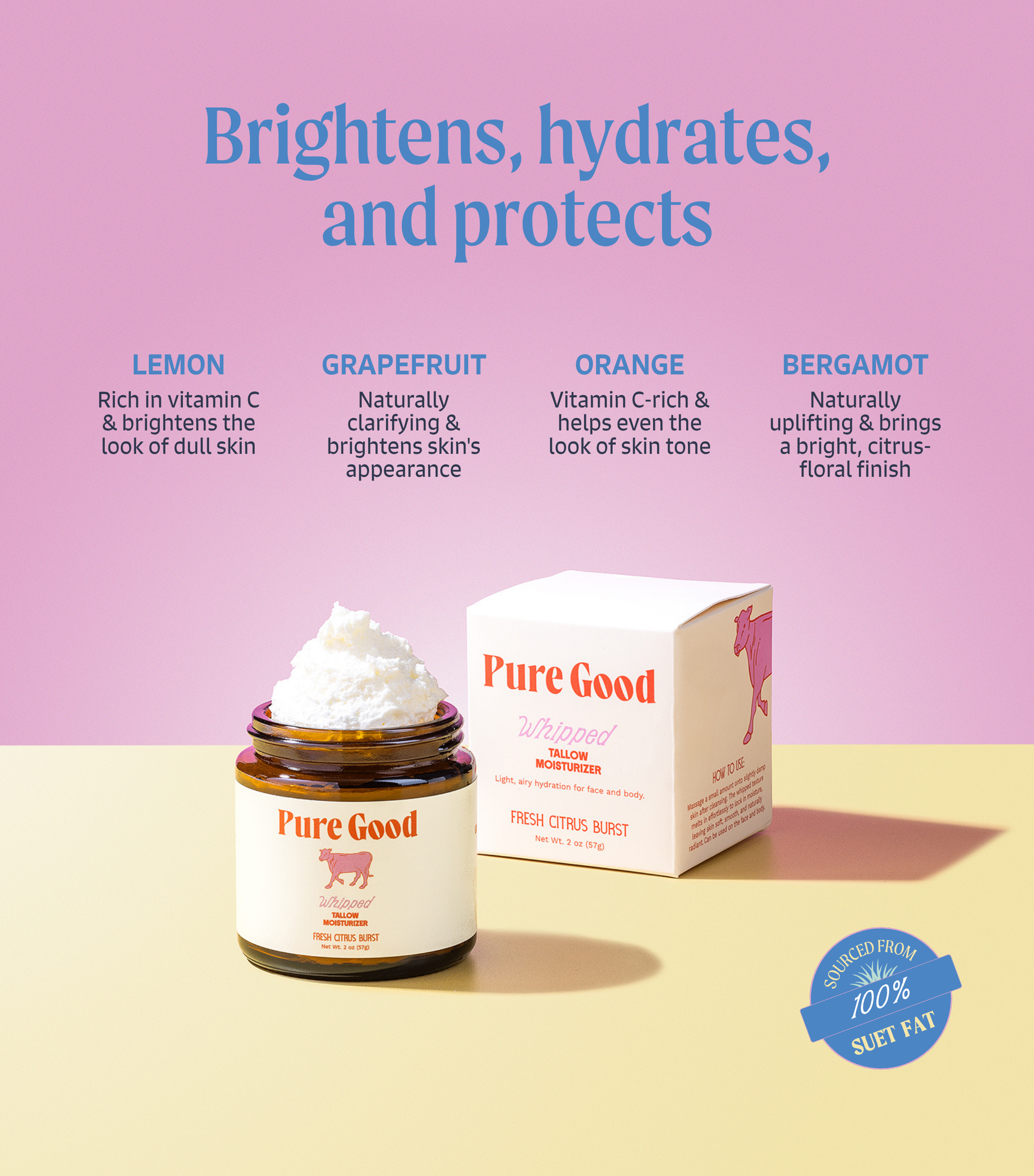 Fresh Citrus Burst · Whipped Tallow