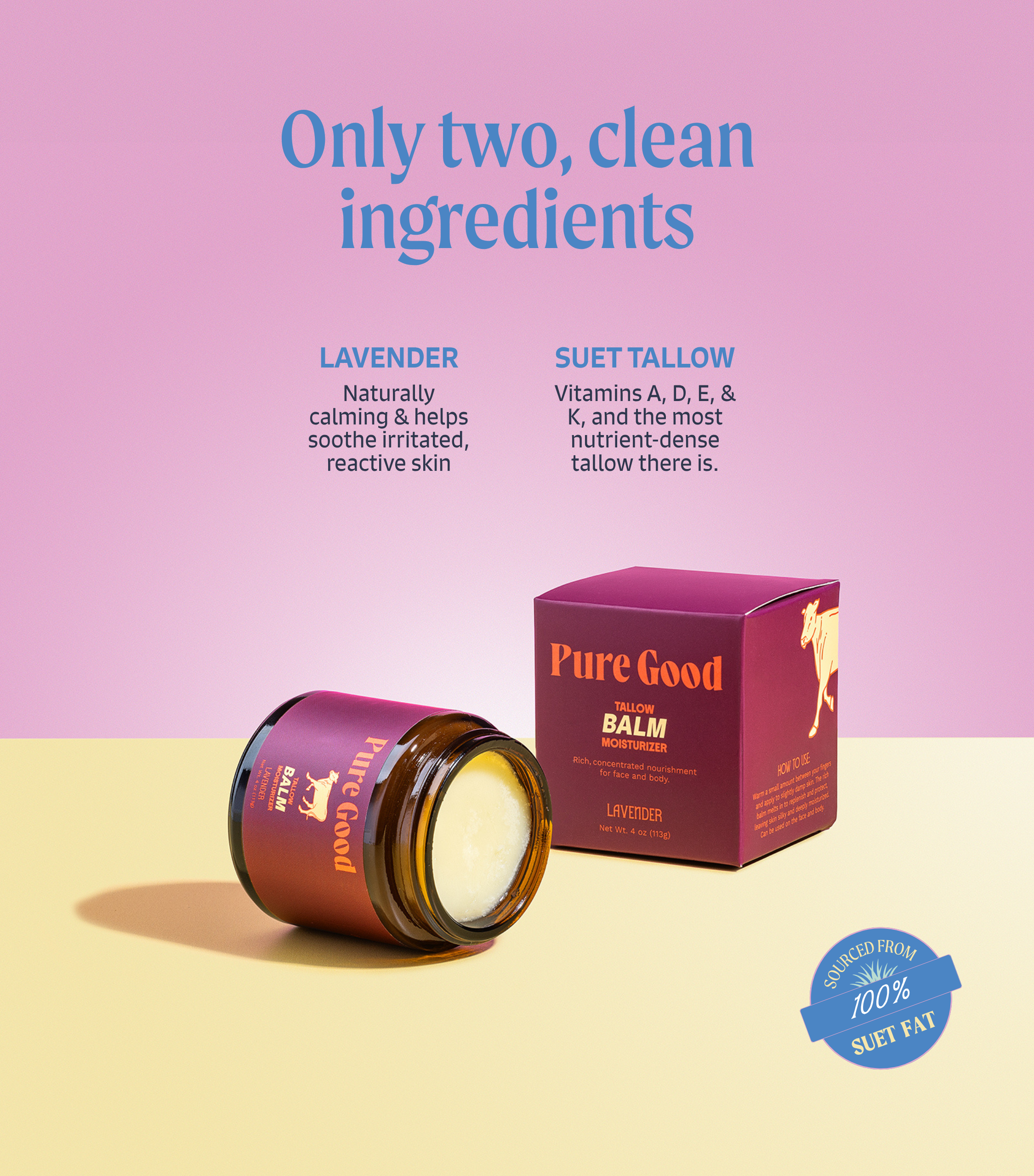 Lavender · Tallow Balm